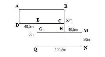 Giải bài : Luyện tập về tính diện tích - sgk Toán 5 trang 103