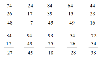 Giải bài : 54 - 18