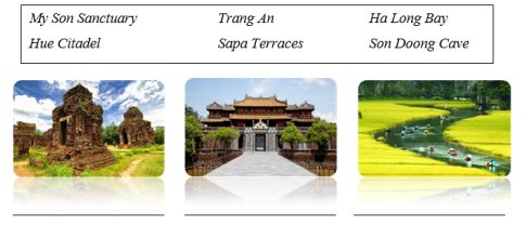 Giải VBT tiếng Anh 9 VNEN unit 5: Wonders of VietNam