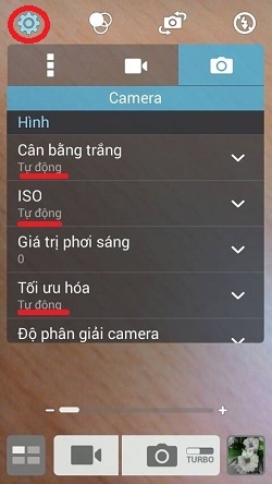 Cách cài đặt chế độ chụp ảnh và cách chụp ảnh trên điện thoại Android