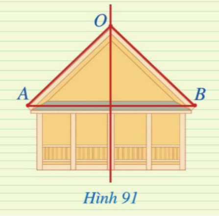 Giải bài 9 Đường trung trực của một đoạn thẳng