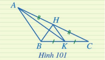 Giải bài 10 Tính chất ba đường trung tuyến của tam giác