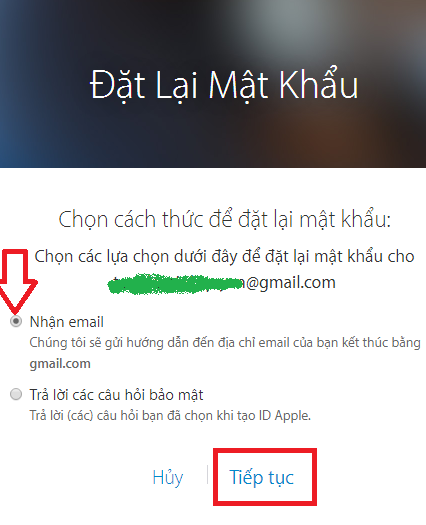 Cách đơn giản để lấy lại tài khoản iCloud quên mật khẩu