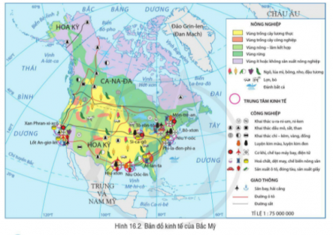 Giải bài 16 Phương thức con người khai thác tự nhiên bền vững ở Bắc Mỹ