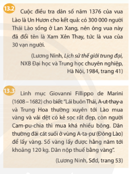 Giải bài 13 Vương quốc Lào