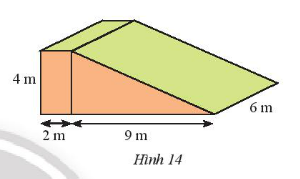 Giải bài 4 Diện tích xung quanh và thể tích của hình lăng trụ đứng tam giác, lăng trụ đứng tứ giác