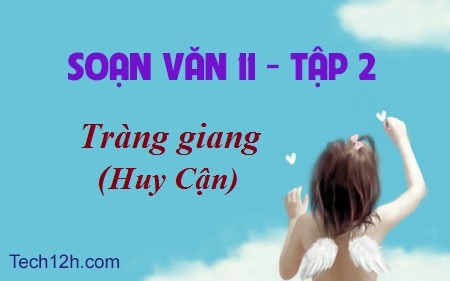 Soạn văn 11 bài: Tràng giang trang 28 sgk