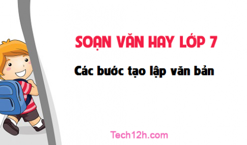 Soạn văn bài: Các bước tạo lập văn bản