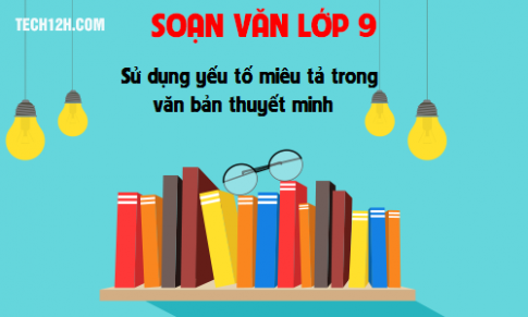 Soạn văn bài: Sử dụng yếu tố miêu tả trong văn bản thuyết minh