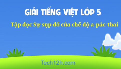 Giải bài Tập đọc Sự sụp đổ của chế độ a-pác-thai