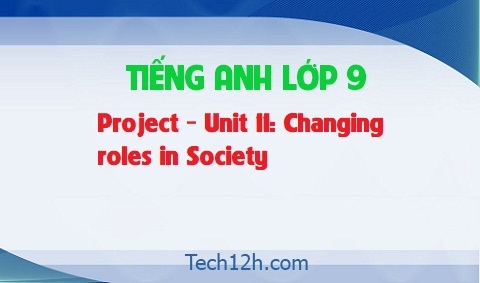 Project Unit 11: Changing roles in society