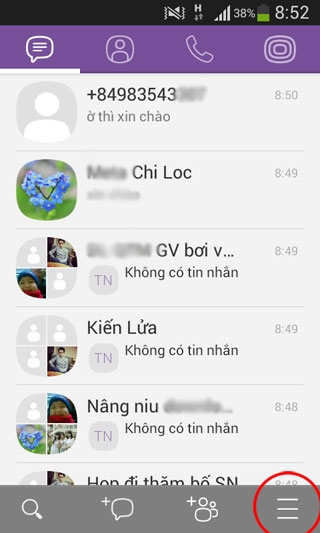 Hướng dẫn cách đăng xuất tài khoản Viber trên điện thoại