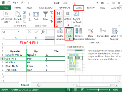 Một số thay đổi trong Microsoft Excel 2013