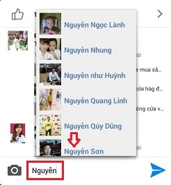 Cách Tag tên bạn bè vào Comment Facebook trên điện thoại Android