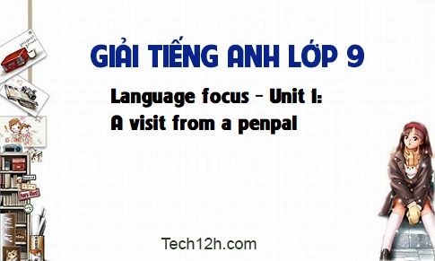 Language focus Unit 1: A visit from a pen pal