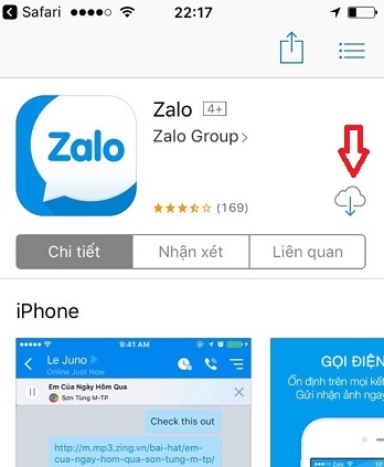 Tải Zalo cho Iphone một cách nhanh chóng dễ dàng