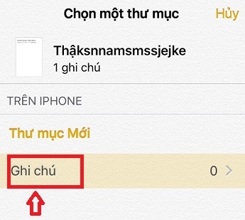 Làm thế nào để lấy lại ghi chú đã xóa trên iPhone