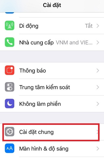 Hướng dẫn khôi phục iPhone về cài đặt gốc của nhà sản xuất