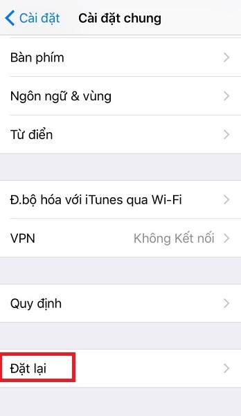 Hướng dẫn khôi phục iPhone về cài đặt gốc của nhà sản xuất