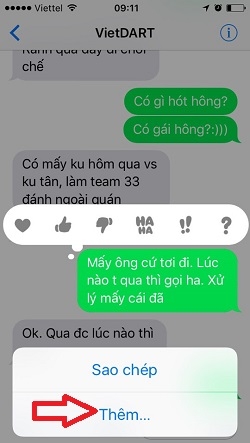 Cách xóa tin nhắn trong điện thoại Iphone  trong 2 nốt nhạc