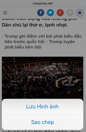 Hướng dẫn cách tải ảnh, lưu ảnh trên mạng về điện thoại Iphone