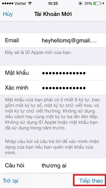 Cách đơn giản để tạo tài khoản ID Apple miễn phí ngay trên điện thoại