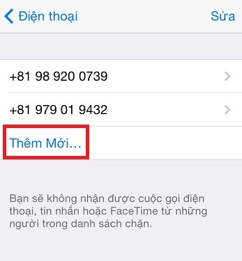 Cách chặn cuộc gọi, tin nhắn đến trên iPhone mà không cần phần mềm