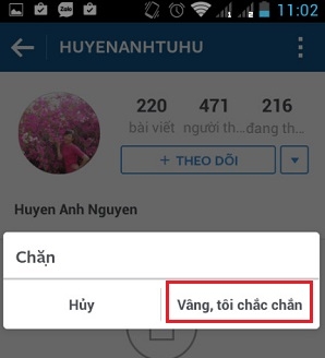 Cách chặn và bỏ chặn một tài khoản trên Instagram