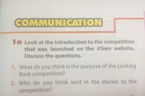 Communication Unit 4: Communication