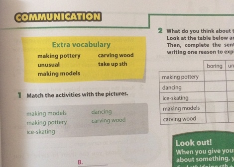 Communication Unit 1: My Hobbies